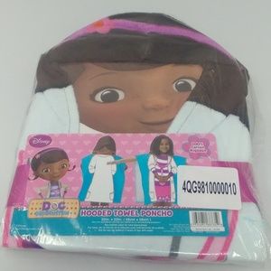 Doc Mcstuffins Hooded Poncho Towels for Toddlers